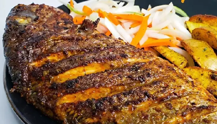 سمک مشوی غذای دبی