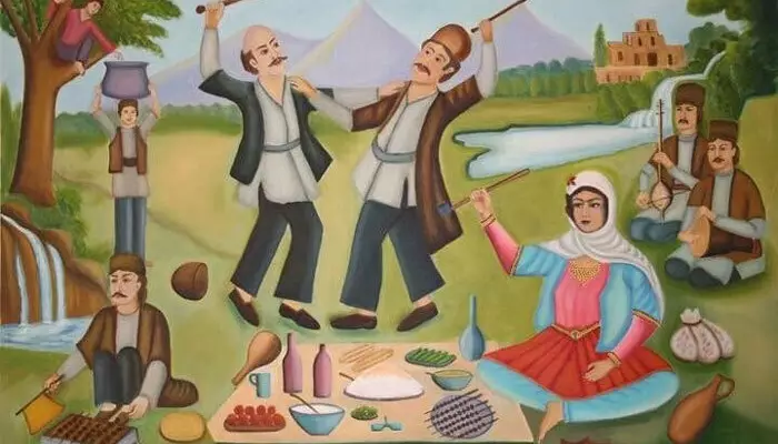 سیزده بدر در ایران باستان