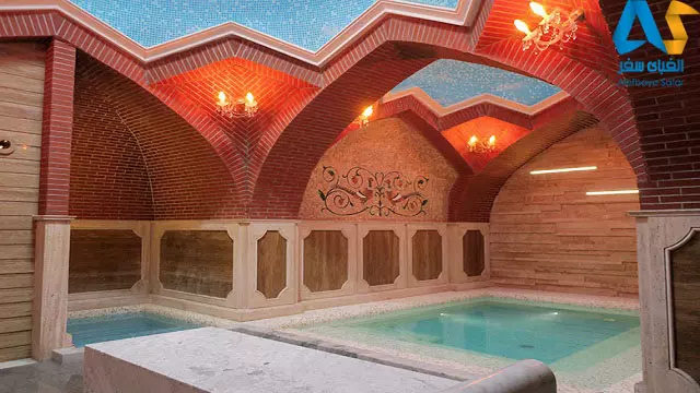 نمای داخل حمام گوگردی تفلیس در گرجستان