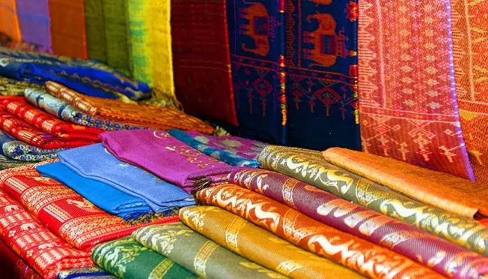 ابریشم و پارچه های دستباف تایلند