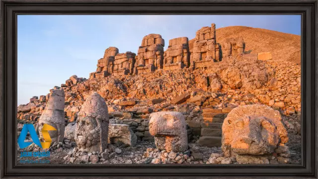 نمایی از کوه نمرود