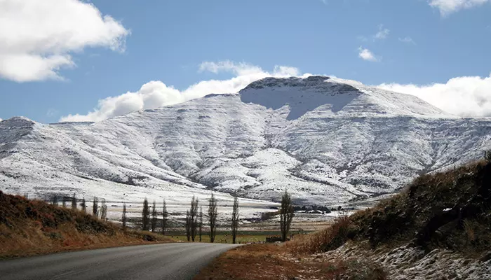 آفریقای جنوبی در زمستان