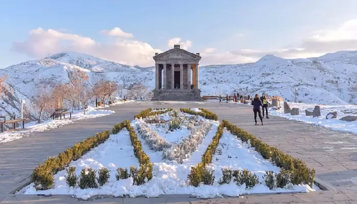 آب و هوای ایروان در زمستان