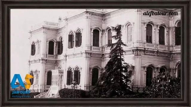 تصویر قدیمی از کاخ ییلدیز استانبول